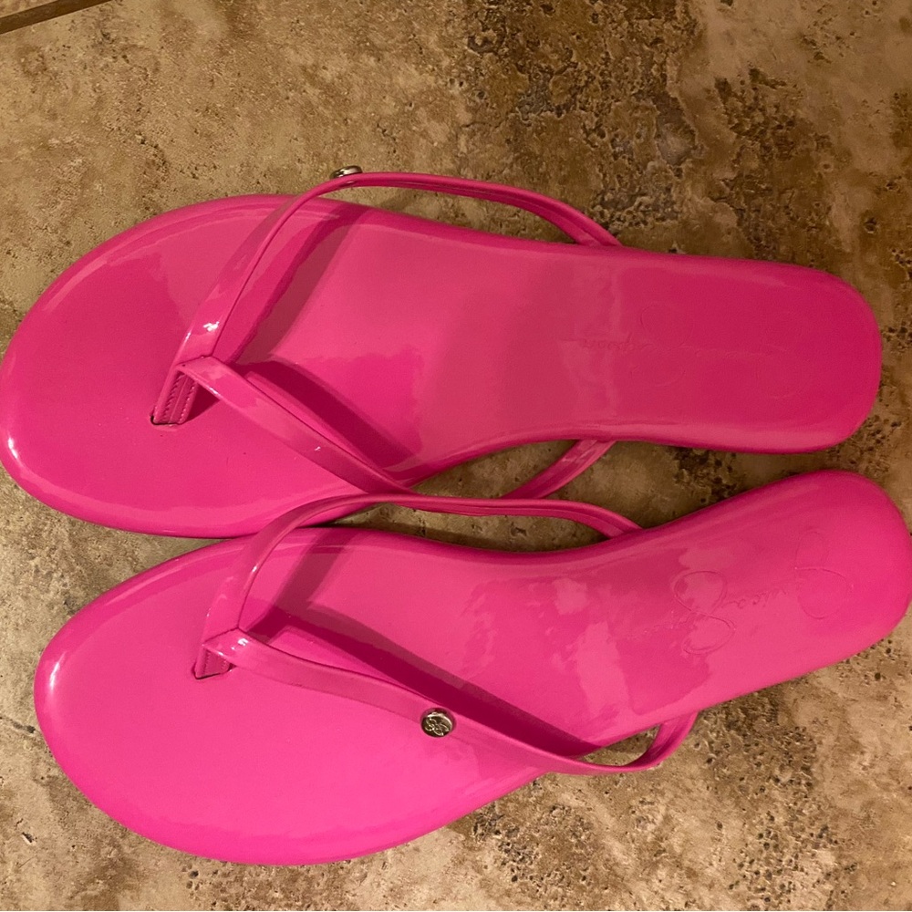 Jessica Simpson Vibrant Pink Sandals